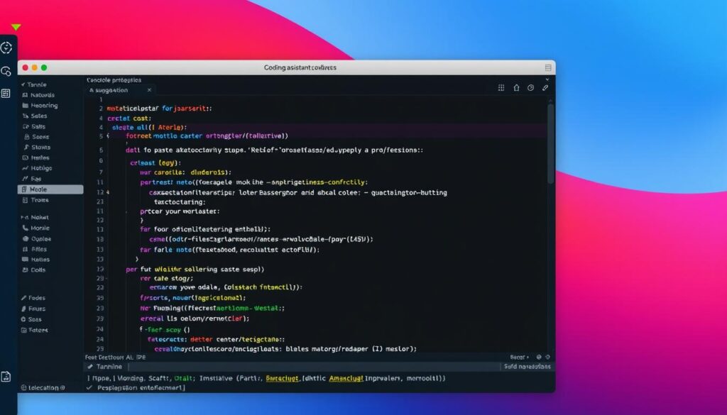 Tabnine AI assistant showing contextual code suggestions in an IDE