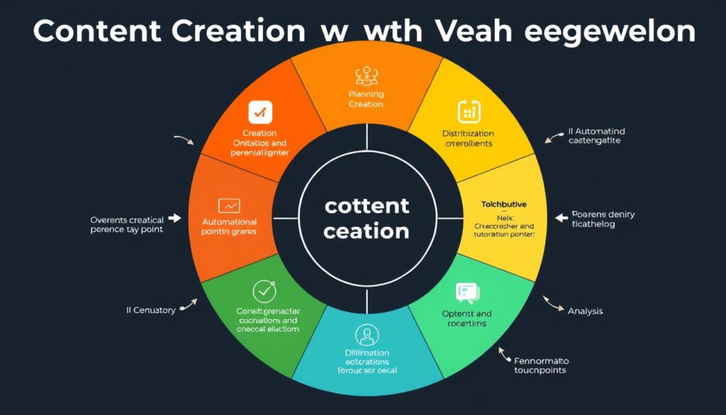 Workflow diagram showing AI tools integration for content creators in 2025 Workflow diagram showing AI tools integration for content creators in 2025