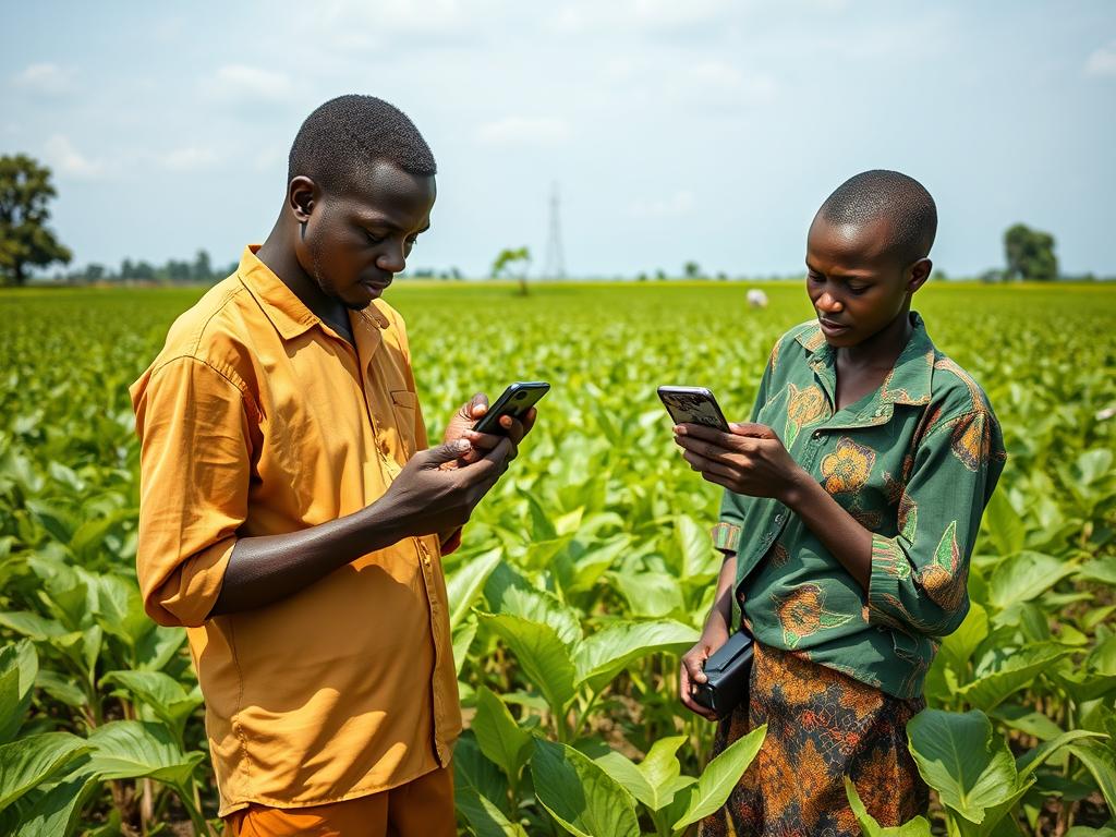 Farmers in Kenya using mobile AI applications to improve crop prediction and management Farmers in Kenya using mobile AI applications to improve crop prediction and management