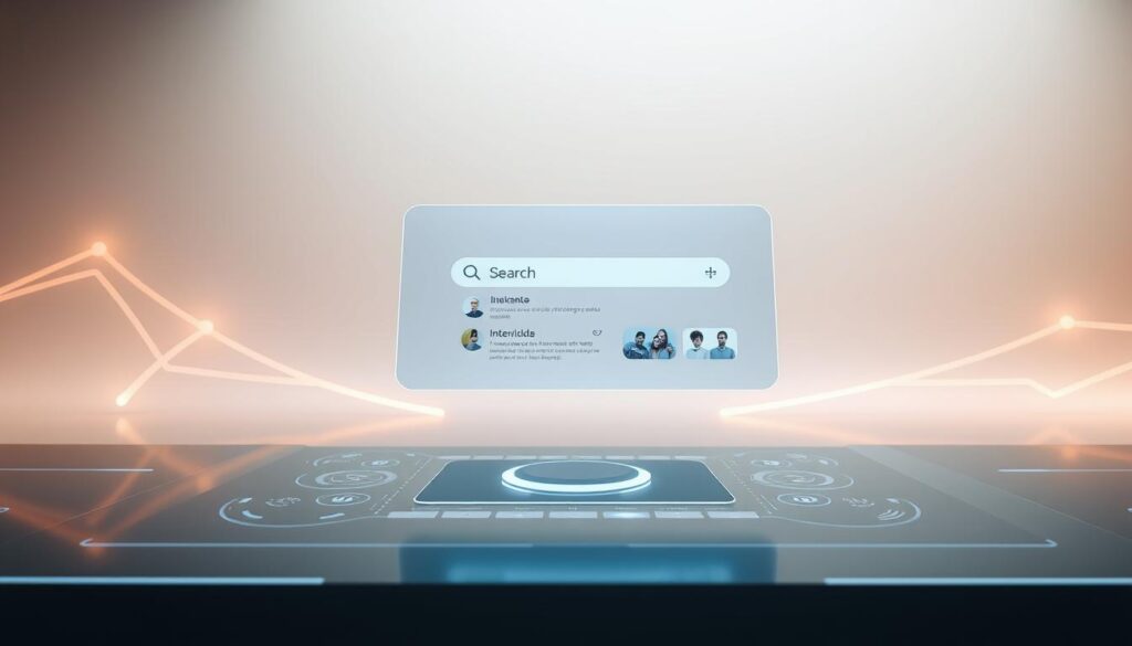 AI-enhanced search interface
