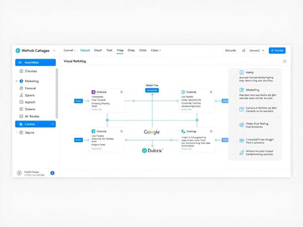 Gumloop interface showing AI marketing automation workflows in 2025