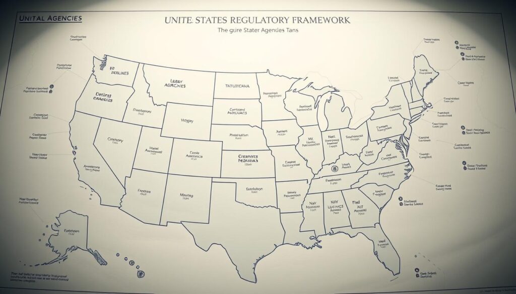 U.S. regulatory framework map