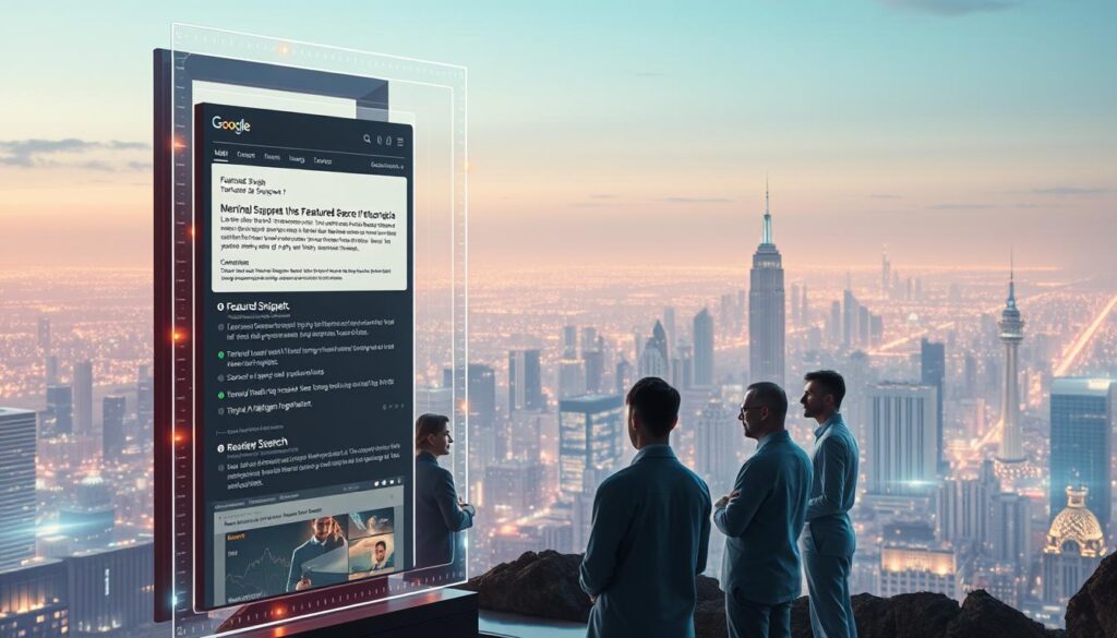 featured snippets and AI search