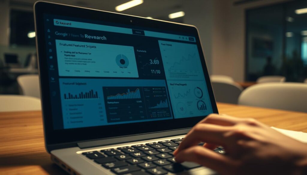 keyword research for featured snippets