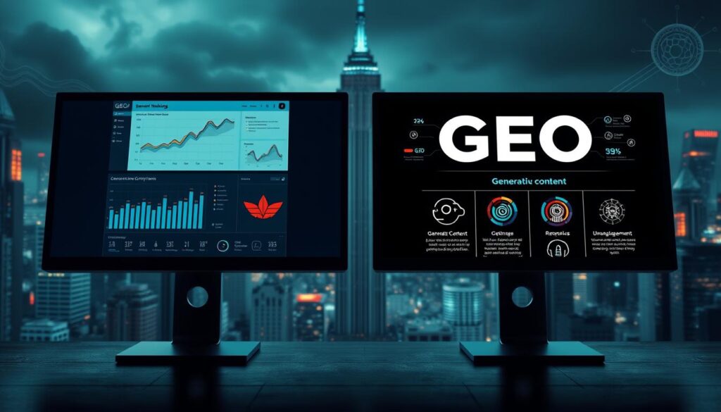 Traditional SEO vs GEO comparison