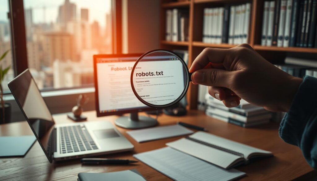 robots.txt setup steps