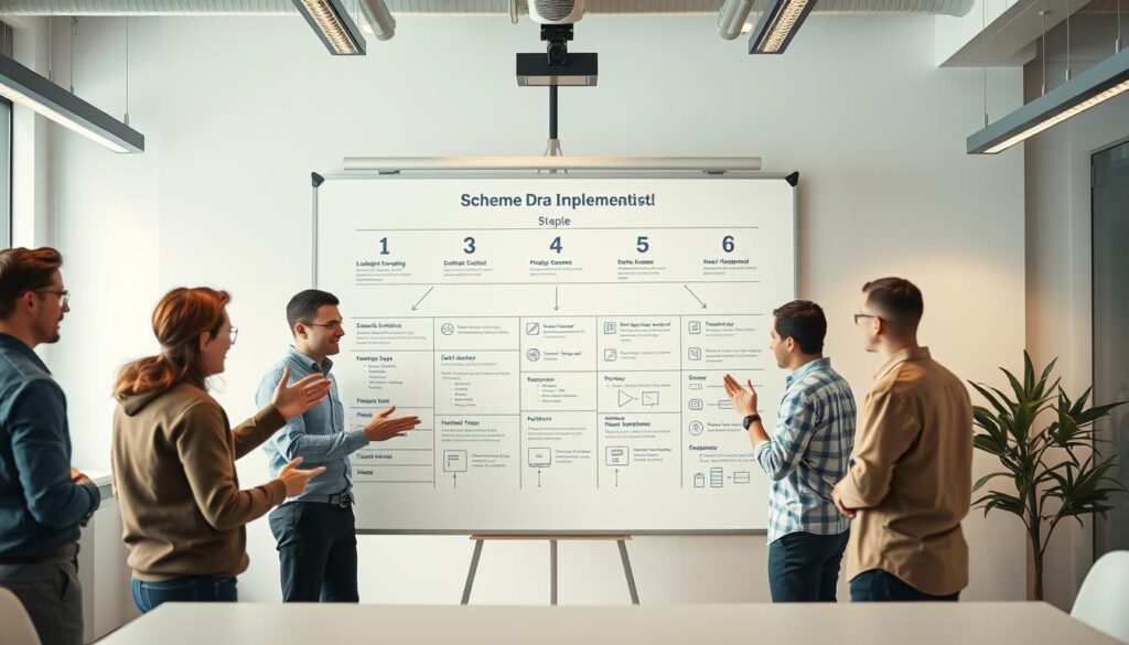 schema implementation steps