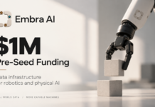 Embra AI Nets $1M to Power Robotics Data Hub Now!!(50 characters) Embra AI Raises $1 Million in Pre-Seed Funding to Build Data Infrastructure for Robotics