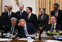 Trump Meets AI Leaders: Advocates for Self-Regulation Trump gathers with AI leaders, floats 'self-regulation' as the way to deal with the technology's dangers